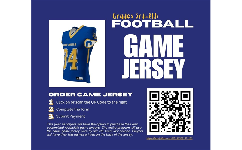 Custom Jersey Order